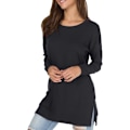 Miniatyrbilde 2 av 5: Høst løs casual tunika topper for leggings-XL