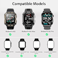 Miniatyrbillede 2 af 5: Smart Watch Band 22mm 2 Pack, til AMAZTIM Smart Watch Band