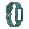 Miniatyrbild 1 av 5: För Fitbit Charge 4 Silikon En Kropp Rustning Klockarmband WFZ Green Pine Needles