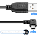 Miniatyrbillede 5 af 5: Pasow Mini USB-ladekabel USB 2.0 A-han til Mini-B Bil
