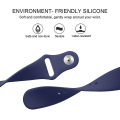 Miniatyrbillede 4 af 5: Til Fitbit Versa 2 / Fitbit Versa Lite Solid Color Silikonurrem TRS Navy