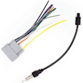 Miniatyrbillede 1 af 4: Bilstereo-kabelnet og antenneadapter til visse Dodge-modeller
