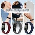 Miniatyrbilde 4 av 5: Justerbare elastiske remmer for Fitbit Inspire-serien (2-pakning)