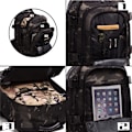 Miniatyrbillede 4 af 5: Laptop Rygsække Taktisk 3 Dages Udvidbar Bug Out Taske Klassisk Etui Rejse Vandring, Sort Camo