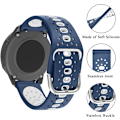 Miniatyrbild 3 av 5: 20 mm silikonband för Garmin för Vivoactive 3-klocka