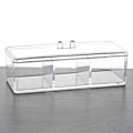 Miniatyrbillede 2 af 5: Firkant beholder dispenser - Organizer med lås