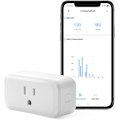 Miniatyrbillede 1 af 5: S40 Wifi Smart Plug med Energiövervakning, 15A Smart