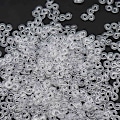 Miniatyrbilde 1 av 5: 400 klare S-klips - Plastkoblinger for vev-armbånd og DIY-armbåndlaging