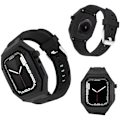 Miniatyrbillede 2 af 7: Metall Retrofit Kit Rem til Apple Watch 45mm