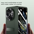 Miniatyrbilde 6 av 6: for Oneplus Open Deksel, Innebygd Skjermbeskytter, Full Hengselbeskyttelse, Metallstativ, Kamerabeskyttelse, Tynt & Slankt Deksel 5G 2023-Svart Svart