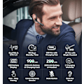 Miniatyrbilde 2 av 5: Bluetooth-headset V5.2 Bluetooth-ørepropp 108H spilletid