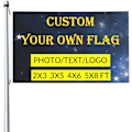 Miniatyrbilde 1 av 7: Hage  Personlig hage s Legg til logoen din for ized plenbanner Dobbeltsidig hjem veggdekorasjon 5X8 Ft 5X8 Ft 5X8 Ft