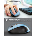 Miniatyrbild 4 av 5: Trådlös mus för bärbar dator. 2,4G Ergonomisk datormus