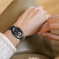 Miniatyrbilde 7 av 7: Reservedeler til Amazfit T-Rex Ultra, justerbar forretningsstil i metall, solid rustfritt stål hurtigutløserstropp for