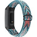 Miniatyrbillede 1 af 5: Justerbart ur i elastisk nylon, der er kompatibelt med Fitbit Charge
