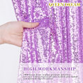 Miniatyrbilde 5 av 5: Shimmer Sequin Bakgrunn Draperier 2 Stykker 2FTx8FT Lavendel Glitter Bryllupsfest