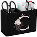 Miniatyrbild 1 av 7: 2-fack ncil Holder, C PU Leer ncil Cup, Sttioneries nd Desk Supplies Orgnizer for Home, Office & hool style-23 style-23
