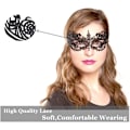 Miniatyrbild 4 av 5: Spetsmaskerad Mask Elastisk, Passar för Vuxna, Mjukt Skonsamt Material, Speciellt För
