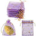 Miniatyrbillede 1 af 5: 100 stk. organza gaveposer 2,7 x 3,5
