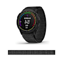 Miniatyrbillede 3 af 5: Strikkede nylon loop urrem til Garmin Fenix 6 22mm SFH Black