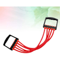Miniatyrbild 7 av 9: Fitness Elastisk Drag Rpe Bdybuilding Expander Justerbar ng Eerciser Sing Eerciser Dual- Expander Arm Dragning Resistent Band Instrument Slumpmässig
