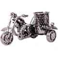 Miniatyrbillede 1 af 4: Kreativ metal blyantholder og penneholder display - Motorcykel tema skrivebordsarrangør sort