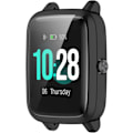 Miniatyrbillede 2 af 5: 5-pak Beskyttelsesetui Kompatibelt med Fitpolo/Yamay/Lintelek/Willful/Letscom/Veryfitpro/Lifebee/HAFURY ID205L IP68 1.3\" Touch Screen Smartwatch TPU C