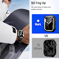 Miniatyrbillede 3 af 6: Vandtæt etui til Apple Watch Series 8-skærm