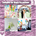 Miniatyrbilde 4 av 5: 100 stk lange ballonger vridbare ballonger DIY 260 latex ballong lang