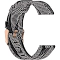 Miniatyrbillede 5 af 5: Passer til Fitbit Versa 2 ur, dame og herre, vævet nylon, justerbar