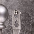 Miniatyrbillede 5 af 5: Lette metalgardinkroge - Retro vægmonterede holdbacks