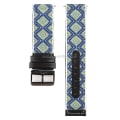 Miniatyrbillede 5 af 5: For Fitbit Versa Etnisk Stil Ægte Læder Watch Band LEQ Rural