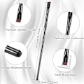Miniatyrbilde 2 av 5: 12st Eyeliner Øyenbrynsbørste Finvinklet