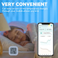 Miniatyrbillede 2 af 5: Termometer Hygrometer Temperaturmonitor med Smart App