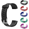 Miniatyrbild 1 av 5: Färgglada ersättningsremmar för ID115Plus HR Smart Watch - Justerbara band