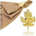 Miniatyrbilde 1 av 5: Perlebesatte serviettringholdere sett for feriebryllup jul Thanksgiving,