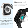 Miniatyrbilde 6 av 6: 2 i 1 Bling vanntett etui for iWatch Series 8