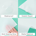 Miniatyrbilde 4 av 5: 15 Klær Oppbevaringsposer Reiseoppbevaringsorganisatorer - Gjenbrukbare Ziplock Seal Bags