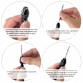 Miniatyrbild 5 av 5: 25 st Pin Vise Hand Drill Bits - 24 st Micro Mini Twist Drill Bit Set