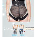 Miniatyrbillede 4 af 5: Shapewear til kvinder, mavekontrol trusser, body shaper trusser, numseløfter, høj
