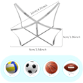 Miniatyrbilde 3 av 5: 3 ST Akryl Ball Stativ Holder - Display Stativ for Sportsballer