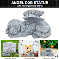 Miniatyrbillede 3 af 5: Mindehundesten - Resin Hundeminde Statue