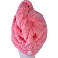 Miniatyrbild 1 av 4: Mikrofiber Hårhandduk Twist Cap - Ultra Absorberande (rosa)