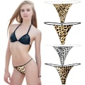 Miniatyrbild 1 av 5: Bomull G-string stringtrosor för kvinnor T-back G-string underkläder