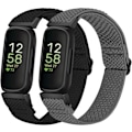 Miniatyrbilde 1 av 5: Justerbare elastiske remmer for Fitbit Inspire-serien (2-pakning)