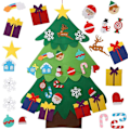 Miniatyrbilde 1 av 5: Filt juletre, DIY filt juletre med avtagbar 3,8 fot