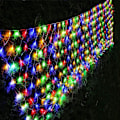 Miniatyrbild 1 av 7: Julnätljus, 360 LED 12ft x 5ft Anslutningsbara Nätljus, 8 lägen Lågspänning Säker Adapter för Julgranar, Buskar, Bröllop,