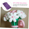 Miniatyrbilde 2 av 5: 100 stk modellering ballonger for bryllupsdekorasjon, lilla, morsomme bursdagsballonger