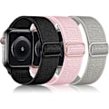 Miniatyrbilde 1 av 5: 3-pakning Stretch Solo Loop Band kompatibel med Apple Watch