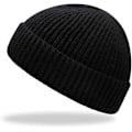 Miniatyrbillede 1 af 5: Hue Beanie Watch Hat med rulleopkant. Vinter varm strikket hue til fiskere, unisex